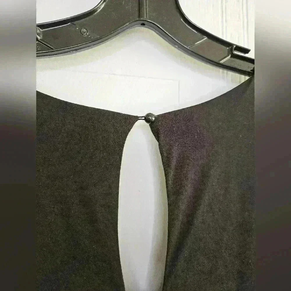 IGIGI Ekanta Black and Gold Beaded Maxi Sleeveless Empire Waist Dress  18/20 - Picture 7 of 16